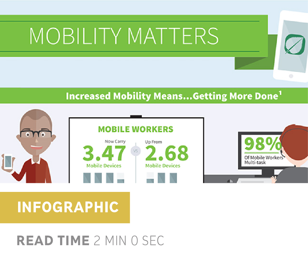 Mobility Matters - Increased Mobility Means Getting More Done