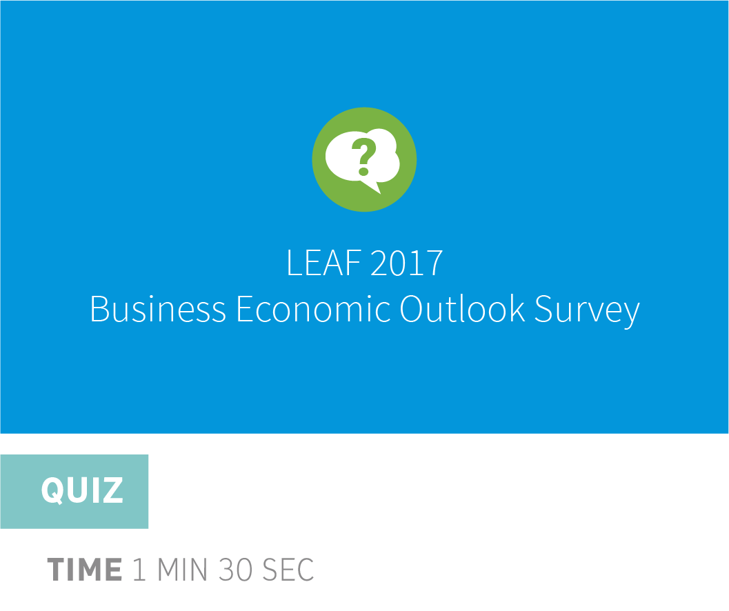 LEAF 2017 Business Economic Outlook Survey