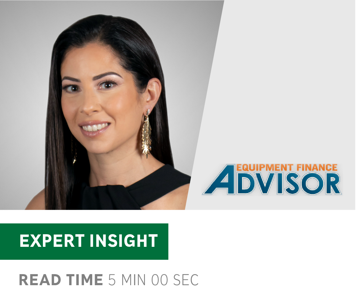 Equipment Finance Advisor Expert Insight - Michelle Speranza