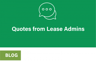 Quotes from Lease Admins