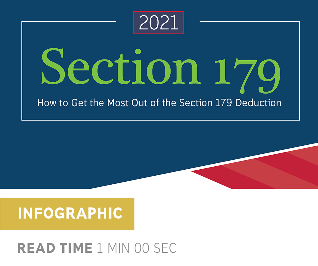 2021 Section 179 - How to Get the Most Out of the Section 179 Deduction